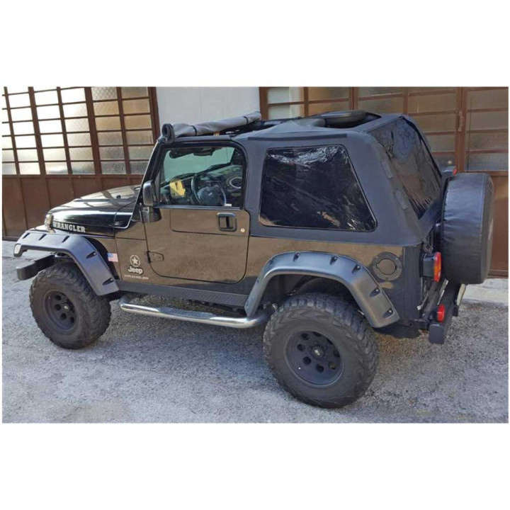 Prelată Completă pentru Plafon Fastback Black Diamond, Suntop, Jeep Wrangler 1997 - 2006 - EDK.ro
