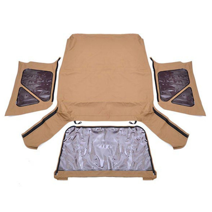 Soft Top Spice, Rough Country Full Doors, Jeep Wrangler 1997 - 2006 - EDK.ro