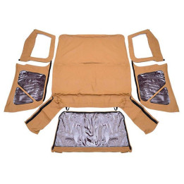 Soft Top Spice, Rough Country Half Doors, Jeep Wrangler 1997 - 2006 - EDK.ro