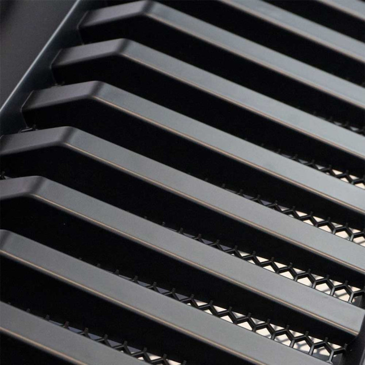 Grille, OFD Angry Eyes, Jeep Wrangler 1997 - 2006 - EDK.ro