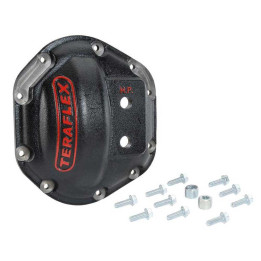 HD Differential Cover Dana 44 Axles, TeraFlex, Jeep Wrangler 1997 - 2018 - EDK.ro