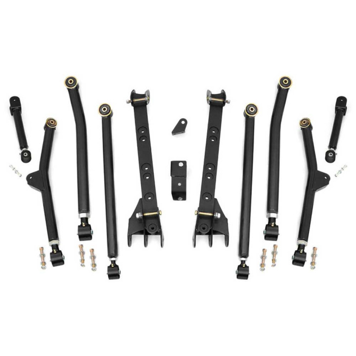 Upgrade Kit Long Arm, Rough Country Lift 4-6 Inch, Jeep Wrangler 2004 - 2006 - EDK.ro