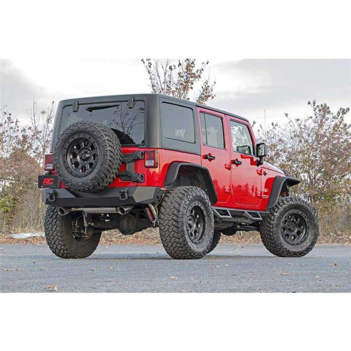 Kit Suport Roată de Rezervă cu Balamale HD, Rough Country, Jeep Wrangler 2007 - 2018 - EDK.ro