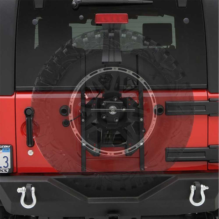 Suport Anvelopă Supradimensionat, Smittybilt SRC, Jeep Wrangler 2007 - 2018 - EDK.ro