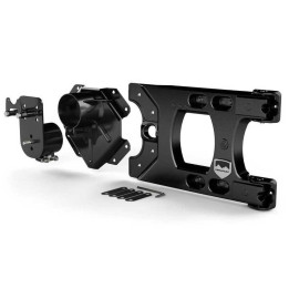 HD Hinged Spare Tyre Carrier and Adjustable Spare Tyre Mount Kit, TeraFlex Alpha, Jeep Wrangler 2007 - 2018 - EDK.ro