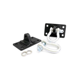 D-ring Shackles and Mounts, Rough Country, Jeep Wrangler 2007 - 2018 - EDK.ro