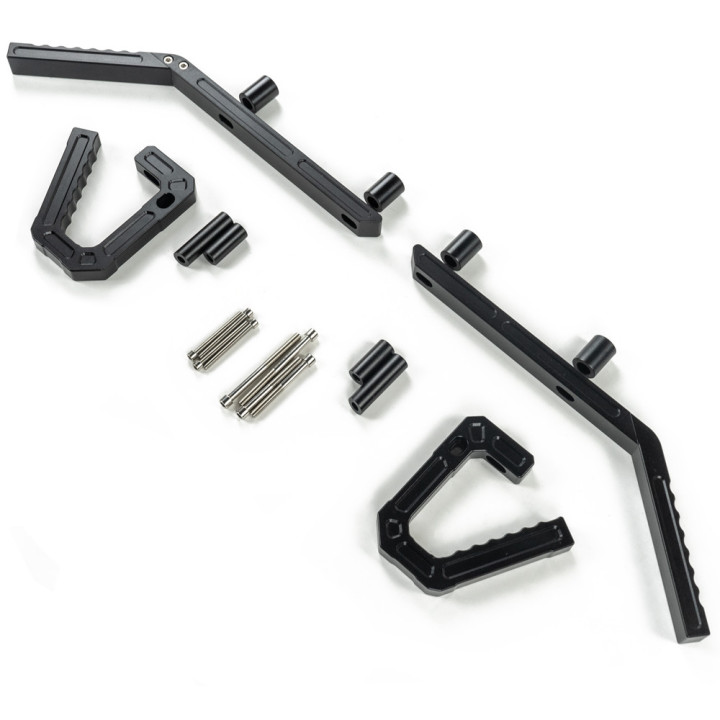 Front and Rear Grab Handle Aluminium, OFD, Jeep Wrangler 2007 - 2018 - EDK.ro