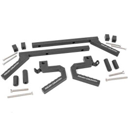 Front and Rear Grab Handle Aluminium, Rough Country, Jeep Wrangler 2007 - 2018 - EDK.ro