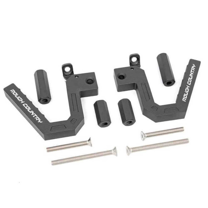 Mâner de Susținere Față și Spate din Aluminiu, Rough Country, Jeep Wrangler 2007 - 2018 - EDK.ro