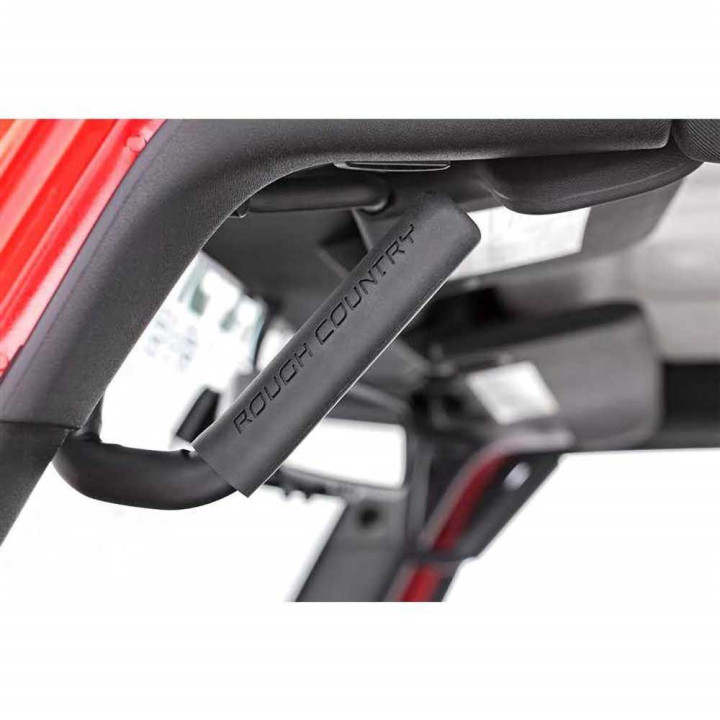 Mânere Frontale din Oțel, Rough Country, Jeep Wrangler 2007 - 2018 - EDK.ro