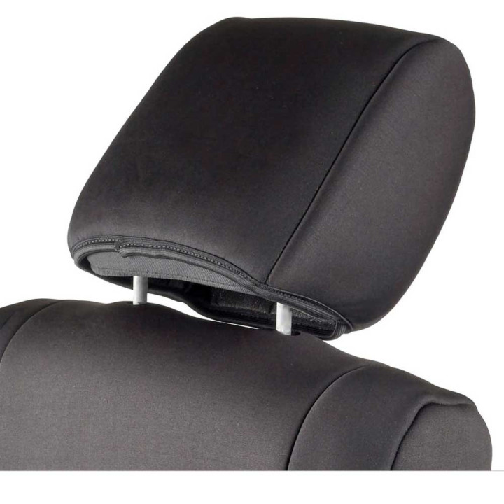 Neoprene Seat Covers Black Sides/Black Center, Smittybilt, Jeep Wrangler 2007 - 2018 - EDK.ro