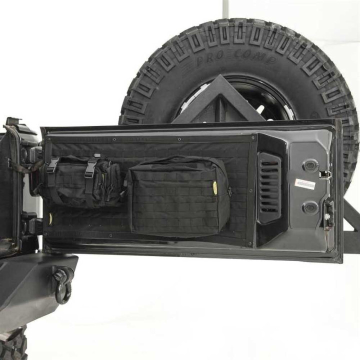 Tailgate Cover Black, Smittybilt G.E.A.R., Jeep Wrangler 2007 - 2018 - EDK.ro