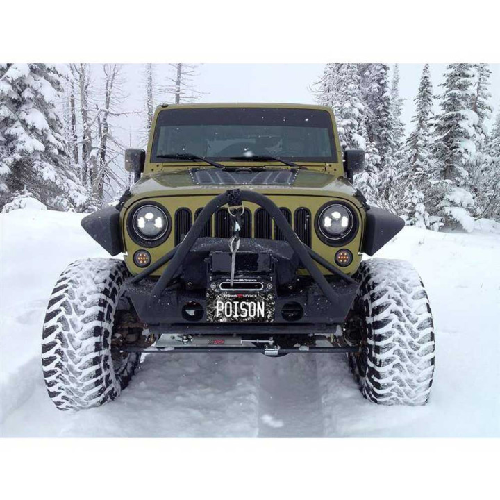 Off-Road Bullbar, Poison Spyder Brawler Lite, Jeep Wrangler 2007 - 2018 - EDK.ro