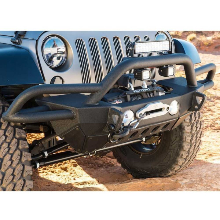 Off-Road Bullbar, Smittybilt SRC Gen 2, Jeep Wrangler 2007 - 2018 - EDK.ro
