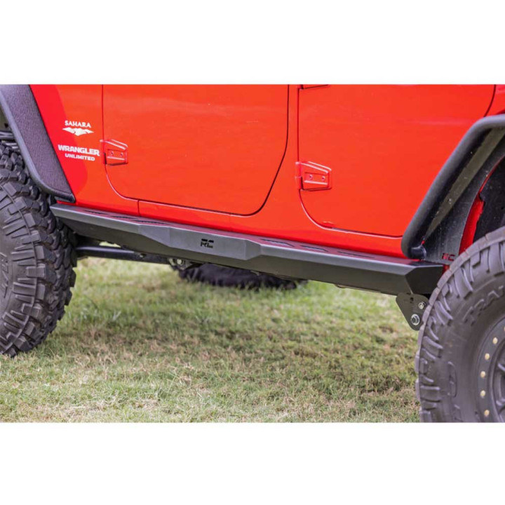 Praguri Laterale, Rough Country Rock Sliders, Jeep Wrangler 2007 - 2018 - EDK.ro
