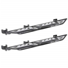 Praguri Laterale, Smittybilt Rock Sliders, Jeep Wrangler 2007 - 2018 - EDK.ro