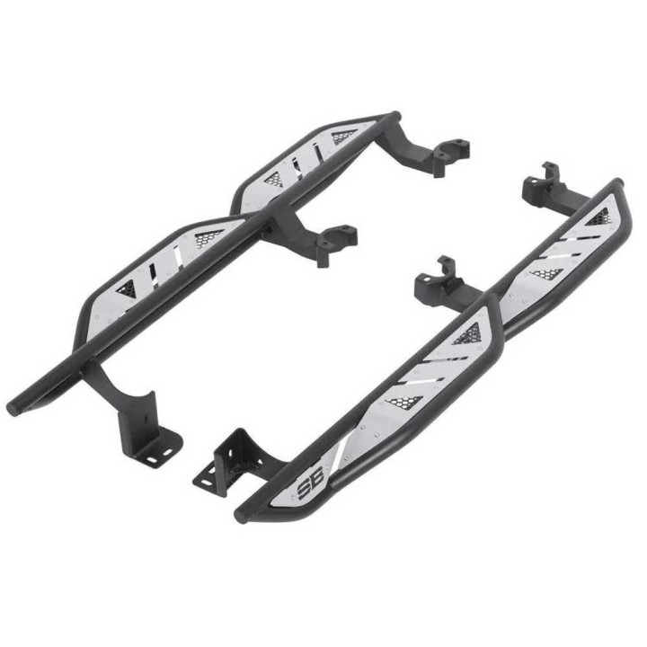 Praguri Laterale, Smittybilt Rock Sliders, Jeep Wrangler 2007 - 2018 - EDK.ro