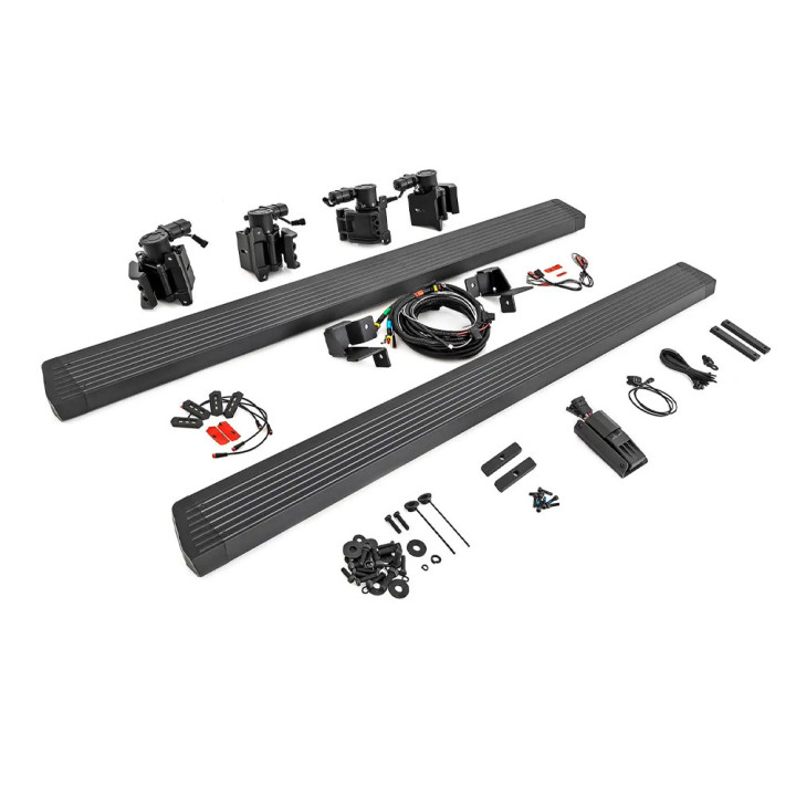 Electric Side Steps, Rough Country Power Boards, Jeep Wrangler 2007 - 2018 - EDK.ro