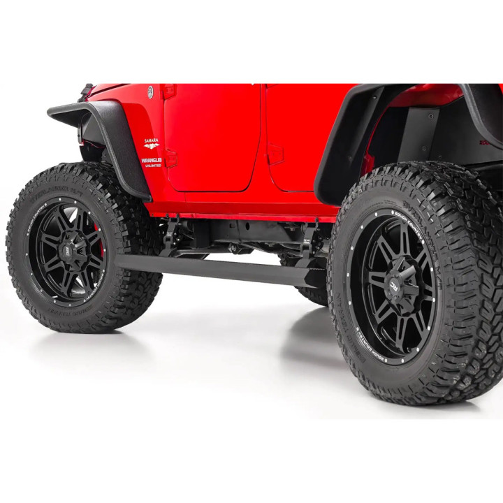 Electric Side Steps, Rough Country Power Boards, Jeep Wrangler 2007 - 2018 - EDK.ro