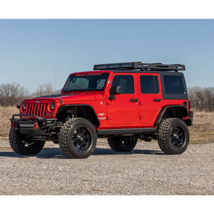 Praguri Laterale Electrice, Rough Country Power Boards, Jeep Wrangler 2007 - 2018 - EDK.ro