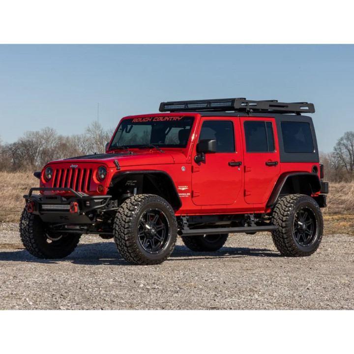 Electric Side Steps, Rough Country Power Boards, Jeep Wrangler 2007 - 2018 - EDK.ro