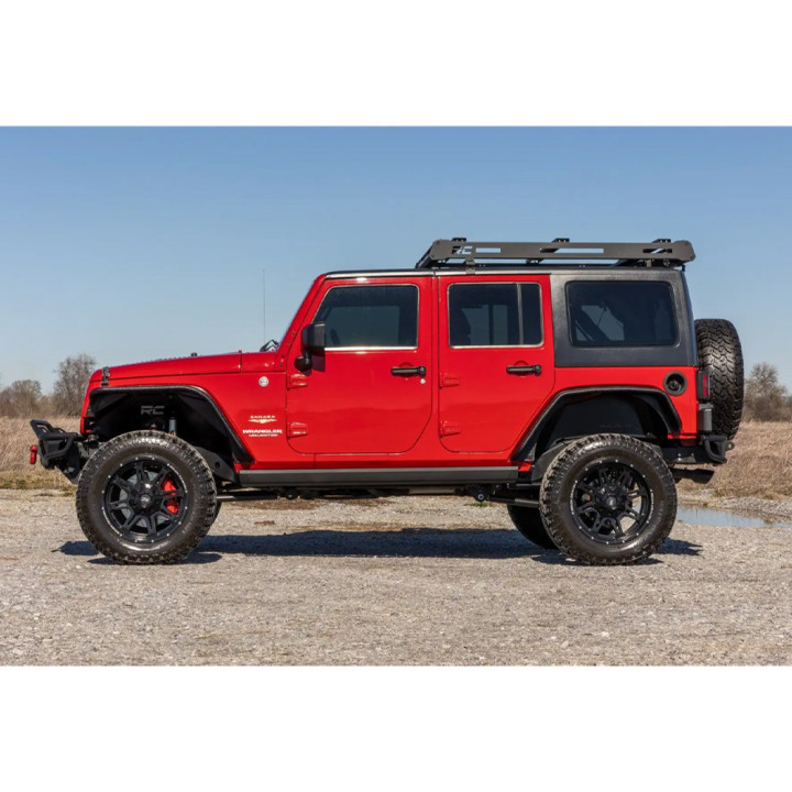 Electric Side Steps, Rough Country Power Boards, Jeep Wrangler 2007 - 2018 - EDK.ro