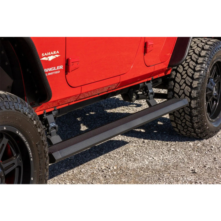 Electric Side Steps, Rough Country Power Boards, Jeep Wrangler 2007 - 2018 - EDK.ro