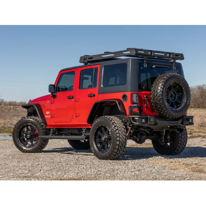 Praguri Laterale Electrice, Rough Country Power Boards, Jeep Wrangler 2007 - 2018 - EDK.ro