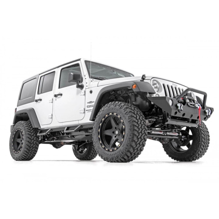 Praguri Laterale, Rough Country Contoured, Jeep Wrangler 2007 - 2018 - EDK.ro