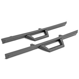 Side Steps, Rough Country Contoured, Jeep Wrangler 2007 - 2018 - EDK.ro