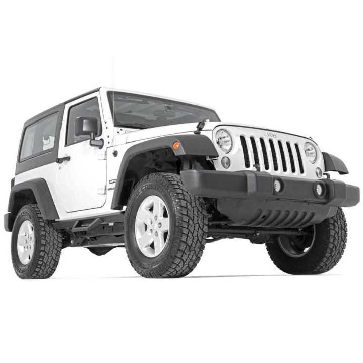 Praguri Laterale, Rough Country Contoured, Jeep Wrangler 2007 - 2018 - EDK.ro