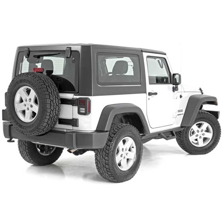 Praguri Laterale, Rough Country Contoured, Jeep Wrangler 2007 - 2018 - EDK.ro