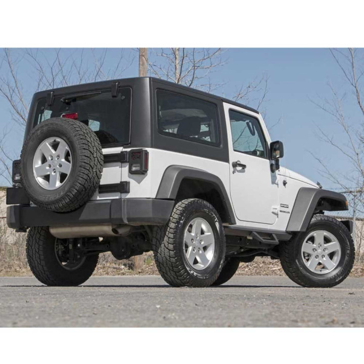 Praguri Laterale, Rough Country Contoured, Jeep Wrangler 2007 - 2018 - EDK.ro