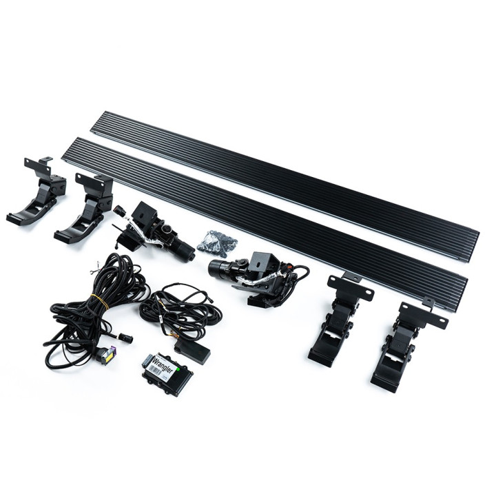 Electric Side Steps, OFD Gen 2 with LED Lights, Jeep Wrangler 2007 - 2018 - EDK.ro
