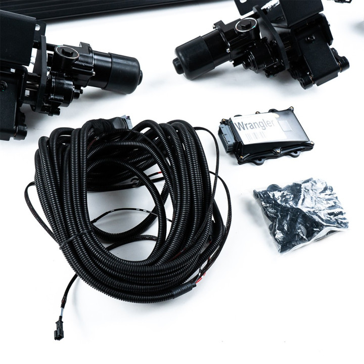 Electric Side Steps, OFD Gen 2, Jeep Wrangler 2007 - 2018 - EDK.ro