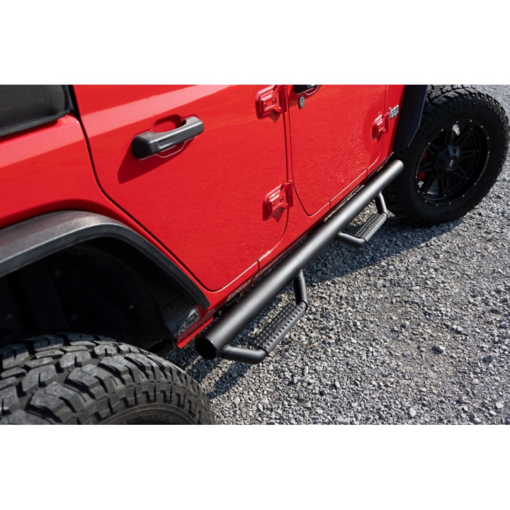 Praguri Laterale, Rough Country Nerf Step, Jeep Wrangler 2007 - 2018 - EDK.ro