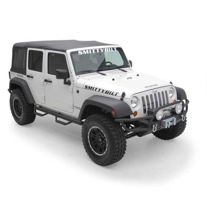 Praguri Laterale, Smittybilt Nerf Step, Jeep Wrangler 2007 - 2018 - EDK.ro