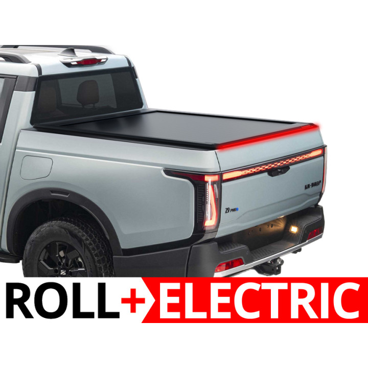 Electronically Assisted Roll Top Tonneau Bed Cover, Tessera 4x4 Roll+, Dongfeng Z9 2025 - Present - EDK.ro