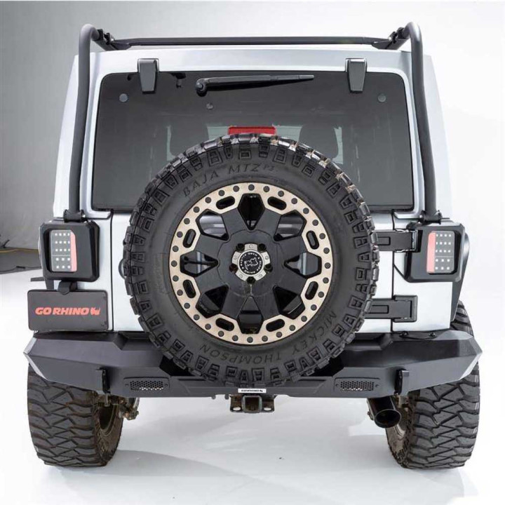 Rear Protection Bar, Go Rhino Trailline, Jeep Wrangler 2007 - 2018 - EDK.ro