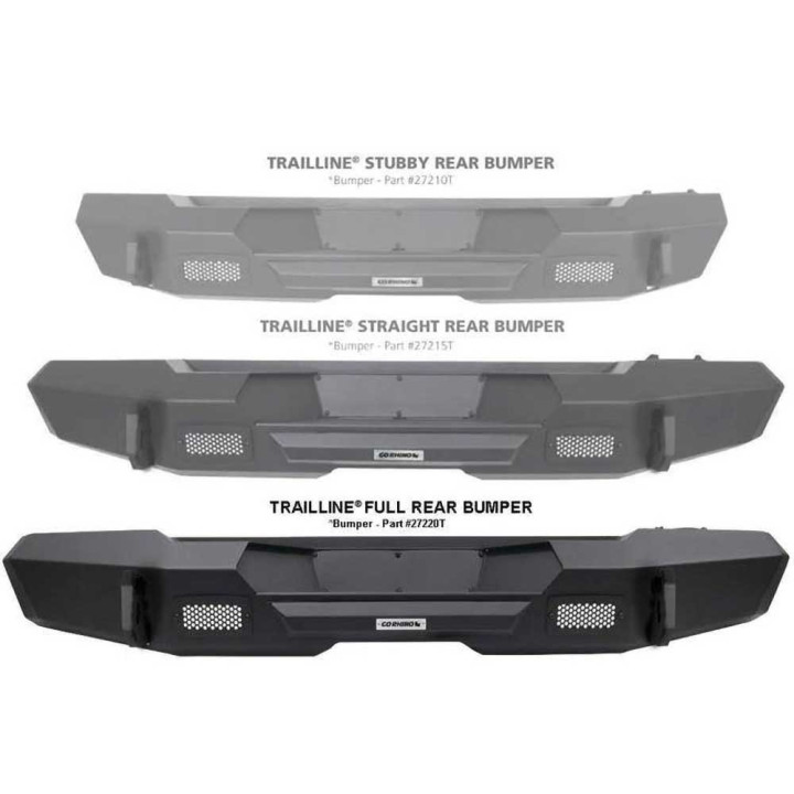 Rear Protection Bar, Go Rhino Trailline, Jeep Wrangler 2007 - 2018 - EDK.ro