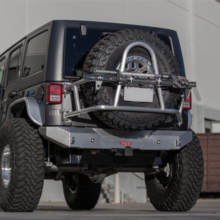 Bară de Protecție Spate, GenRight Off Road, Jeep Wrangler 2007 - 2018 - EDK.ro