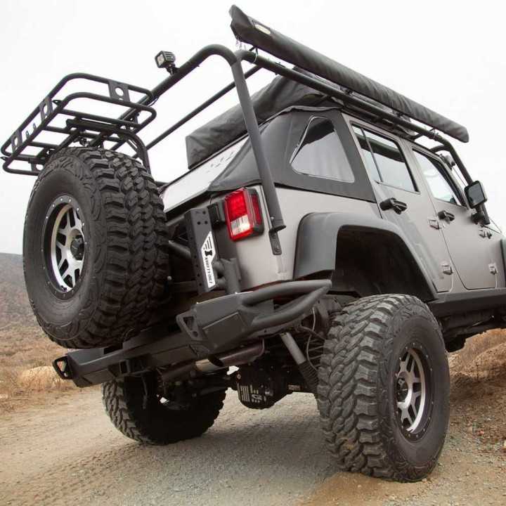 Bară de Protecție Spate, Smittybilt SRC Gen 2, Jeep Wrangler 2007 - 2018 - EDK.ro