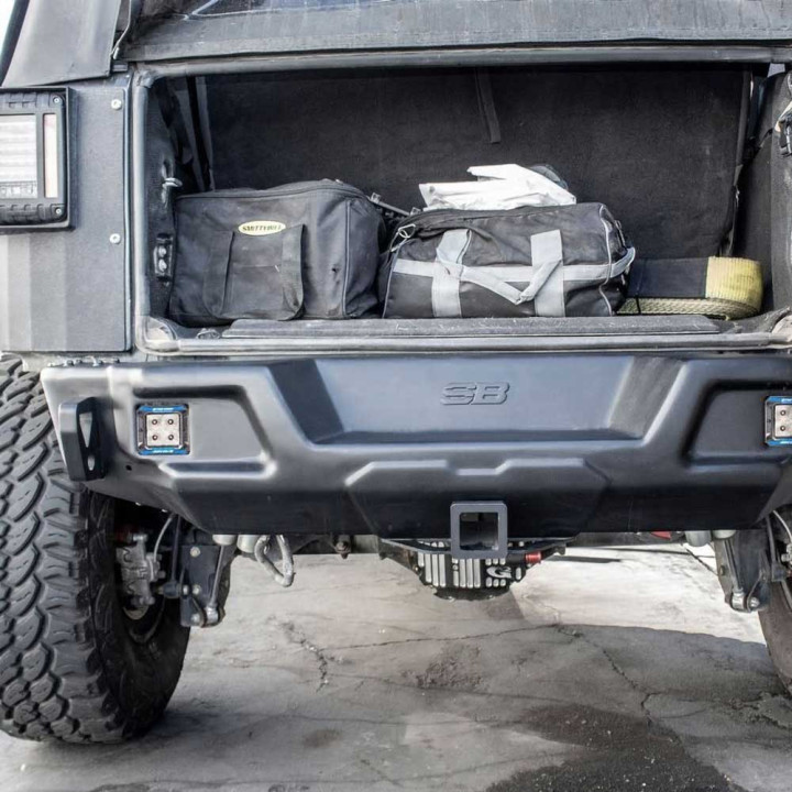 Rear Protection Bar, Smittybilt Stryker, Jeep Wrangler 2007 - 2018 - EDK.ro