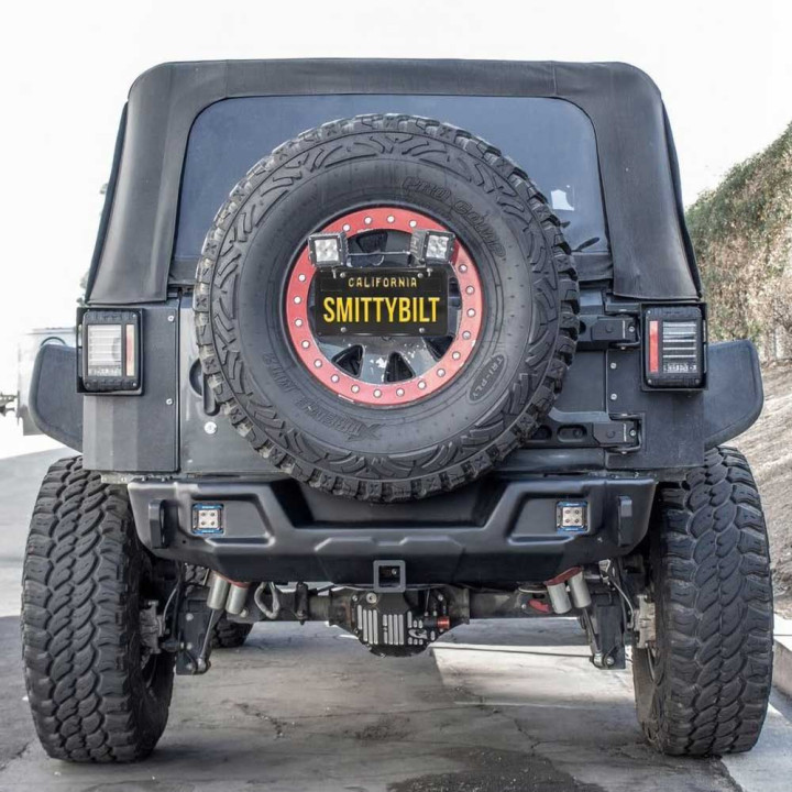 Bară de Protecție Spate, Smittybilt Stryker, Jeep Wrangler 2007 - 2018 - EDK.ro