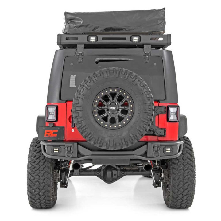 Bară de Protecție Spate, Rough Country cu Lumini LED, Jeep Wrangler 2007 - 2018 - EDK.ro