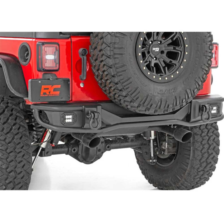 Bară de Protecție Spate, Rough Country cu Lumini LED, Jeep Wrangler 2007 - 2018 - EDK.ro
