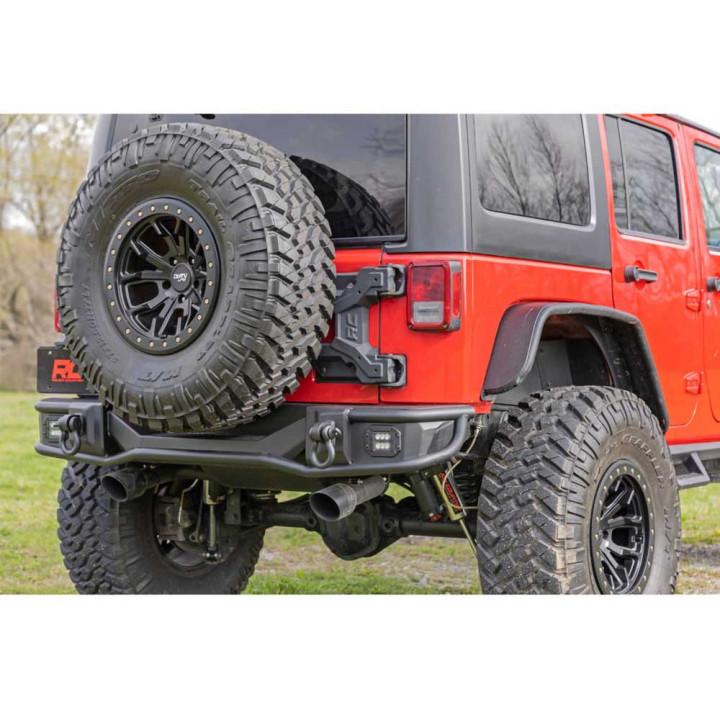 Bară de Protecție Spate, Rough Country cu Lumini LED, Jeep Wrangler 2007 - 2018 - EDK.ro