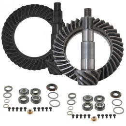 Set Pinion și Coroană Față și Spate Raport 4.56 Dana 44, G2, Jeep Wrangler 2007 - 2018 - EDK.ro