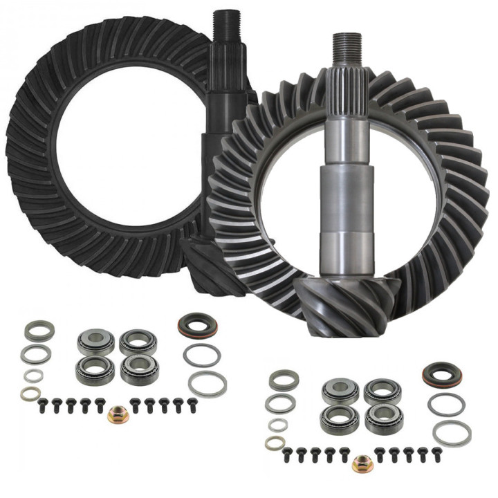 Set Pinion și Coroană Față și Spate Raport 4.88 Dana 44, G2 Rubicon, Jeep Wrangler 2007 - 2018 - EDK.ro