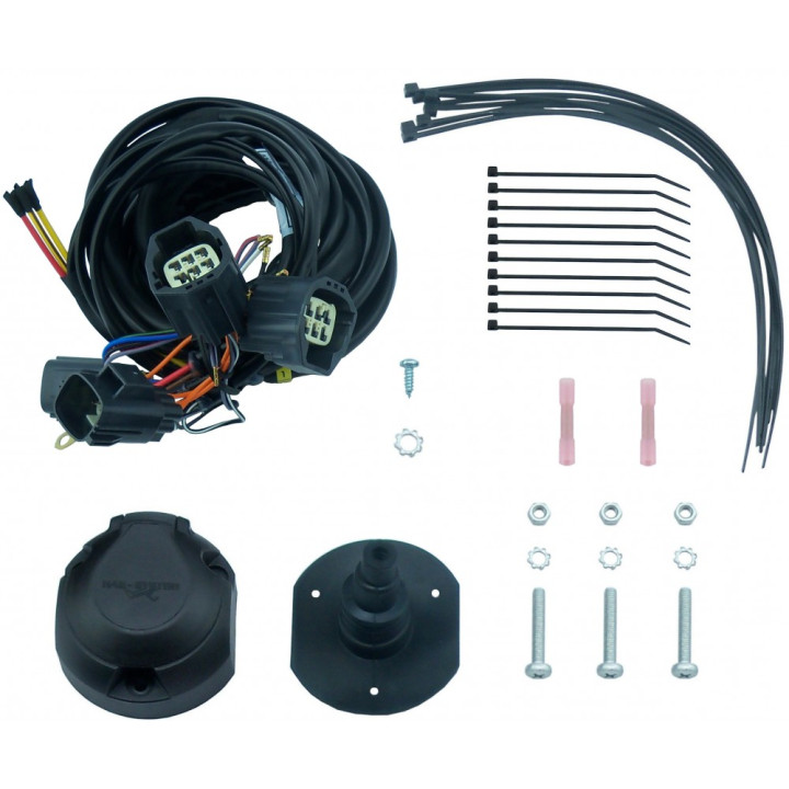 Cablaj Receptor Remorcă 13 PIN, Hak-System, Jeep Wrangler 2007 - 2018 - EDK.ro